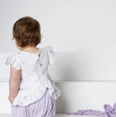 Tiny Twig Petal Tee - Dragon Fly