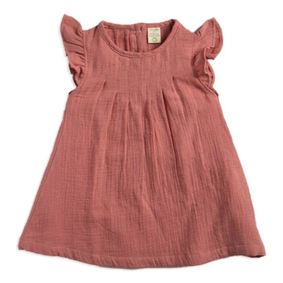 Tiny Twig Angel Dress - Rose Gold Crinkle