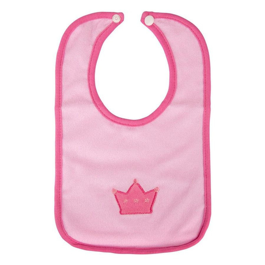 Playgro Crown Bib 2 Pack - Pink