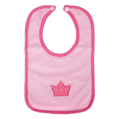 Playgro Crown Bib 2 Pack - Pink