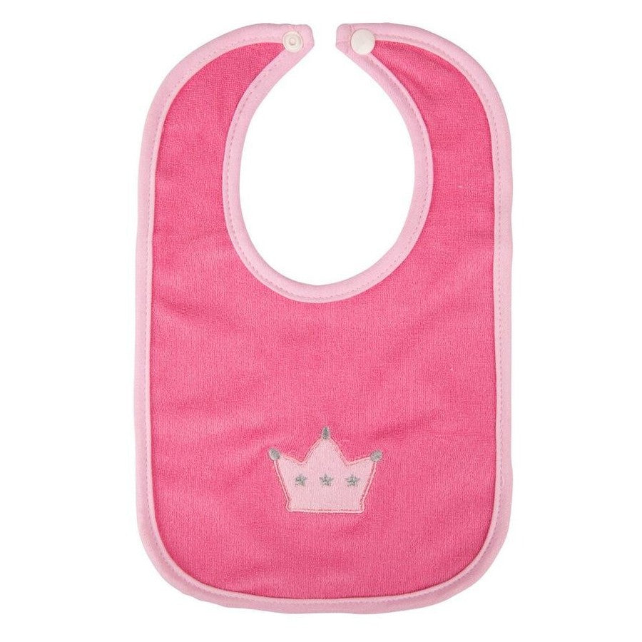 Playgro Crown Bib 2 Pack - Pink