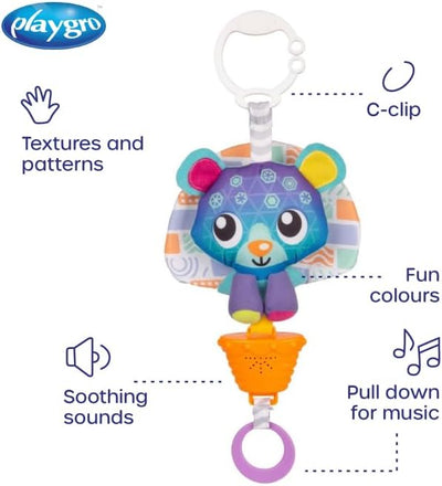Playgro Polar Pals Musical Pullstring Bear - Bar Variance