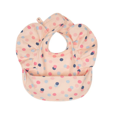 All 4 Ella Recycled Frills Bib - Confetti