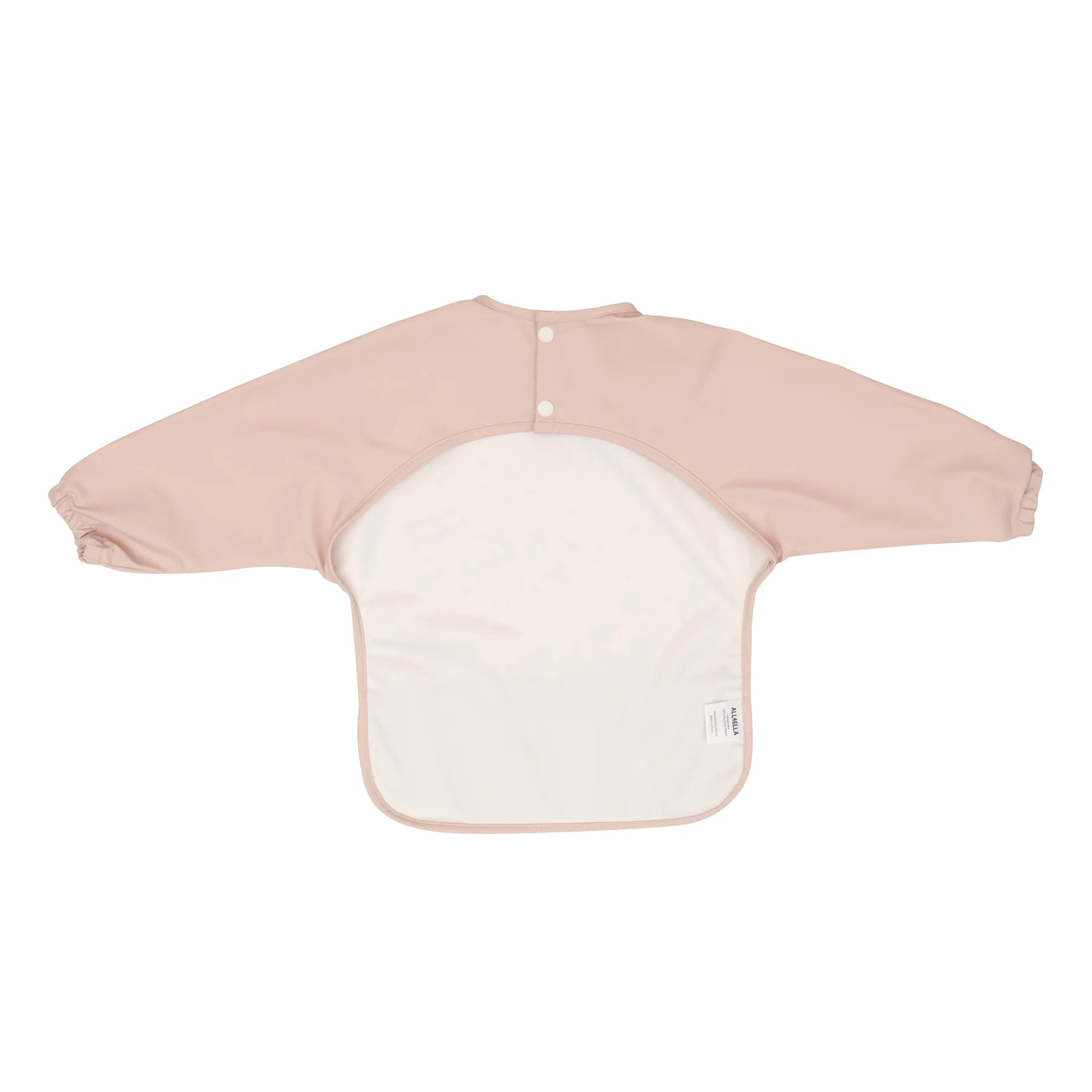 All 4 Ella Recycled long sleeve bib - Light Pink