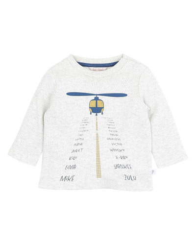 Bebe By Minihaha High Flyer Runway Long Sleeve Tee