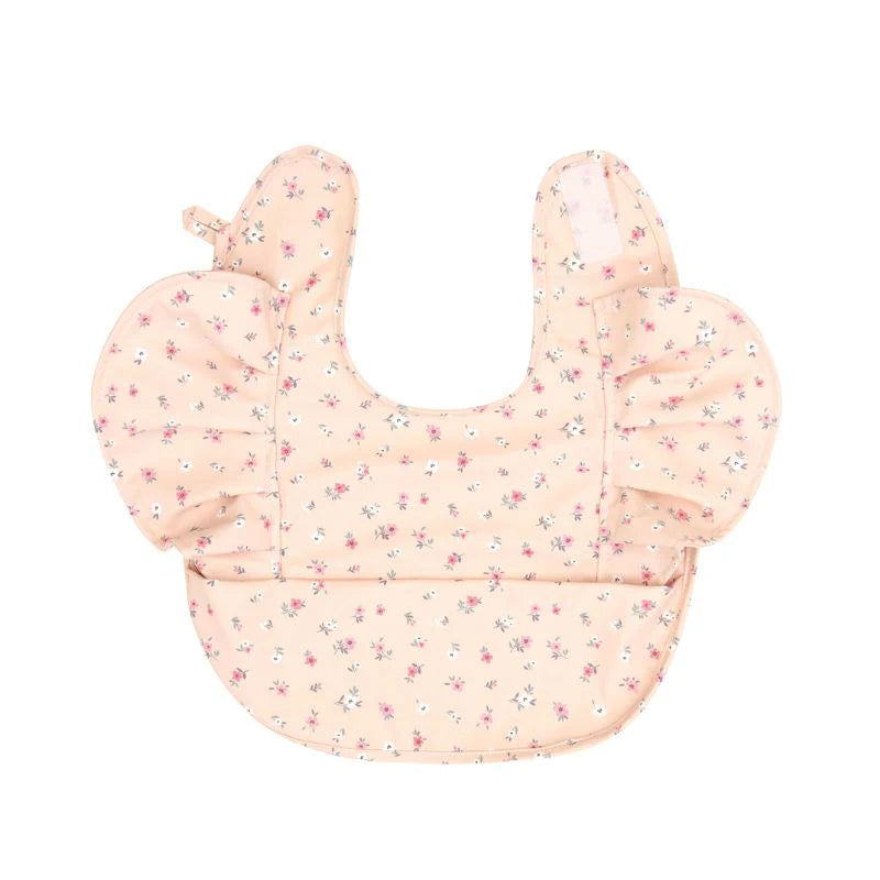 All 4 Ella Recycled Frills Bib - Daisy