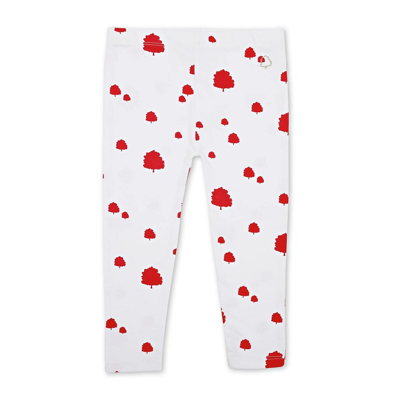 Texas Oak Red Oak Leggings - Red Oak Print