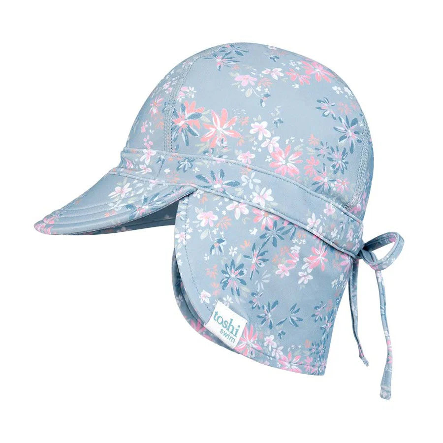 Toshi Swim Baby Flap Cap Classic - Athena Dusk