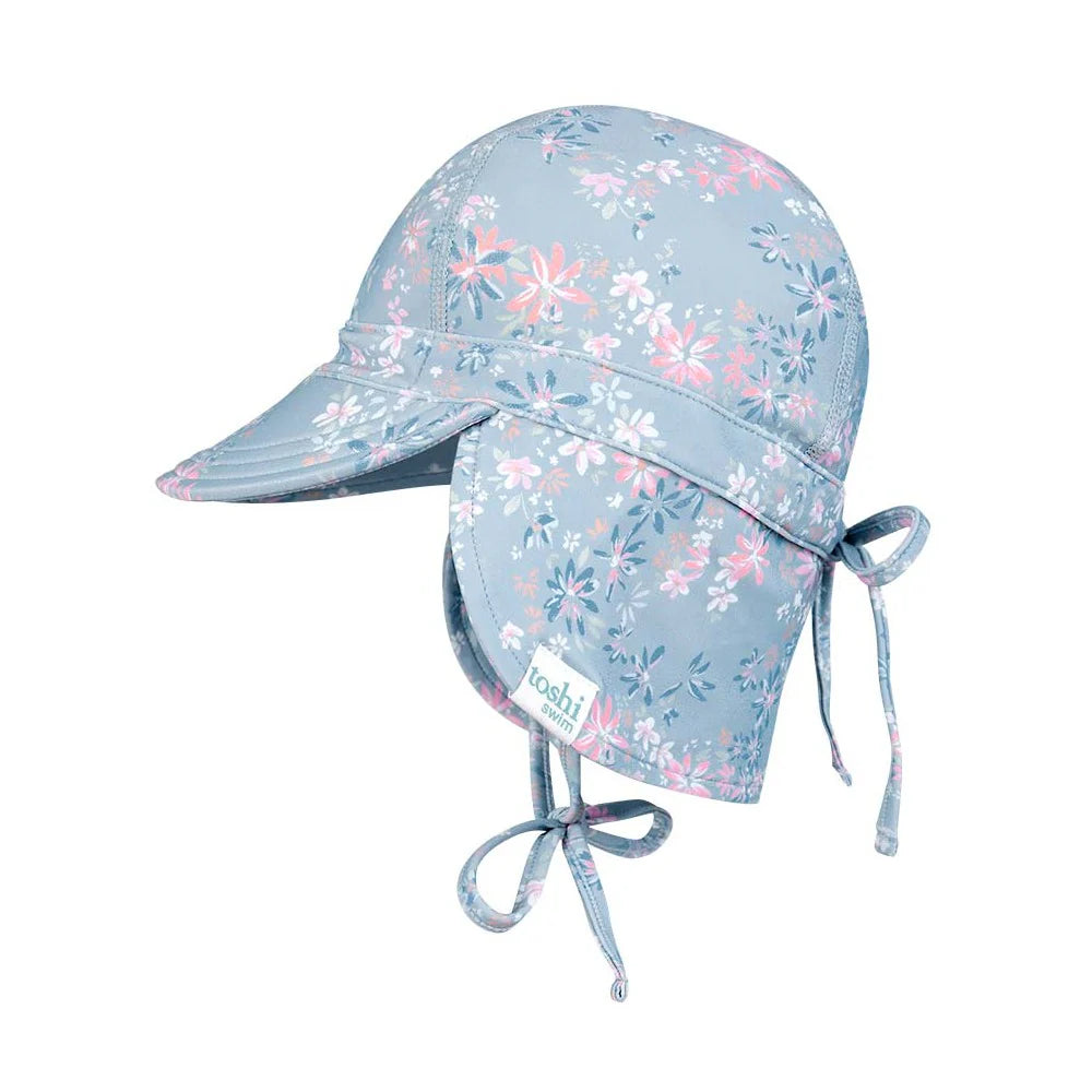 Toshi Swim Baby Flap Cap Classic - Athena Dusk