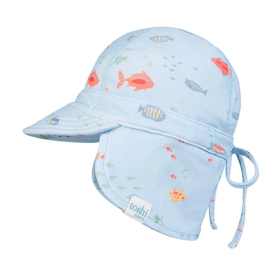 Toshi Swim Baby Flap Cap Classic - Reef
