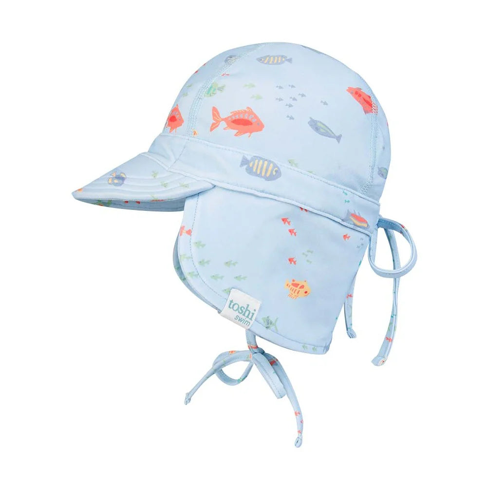 Toshi Swim Baby Flap Cap Classic - Reef