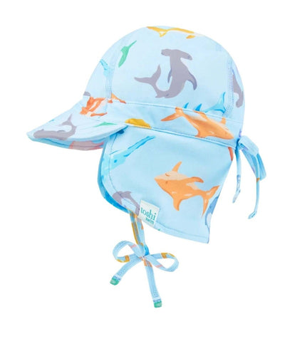 Toshi Swim Baby Flap Cap Classic - Sharky