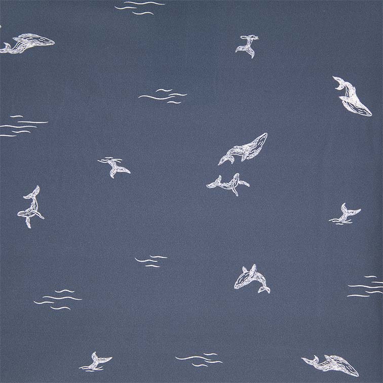 Toshi Swim Baby Flap Cap Classic - Whales