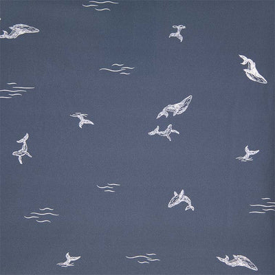 Toshi Swim Baby Flap Cap Classic - Whales