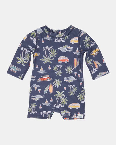 Toshi Swim Baby Rashie Long Sleeve Classic - Surf Twilight