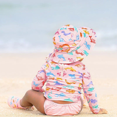 Toshi Swim Baby Sunhat Classic - Dishy Fishy