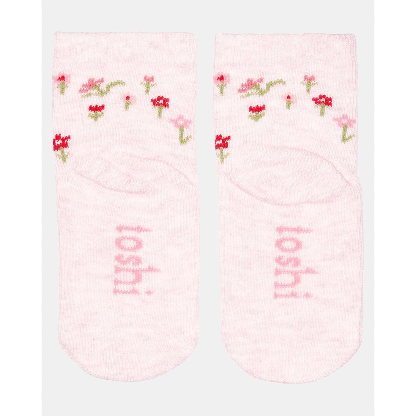 Toshi Baby Socks Jacquard - Blossom