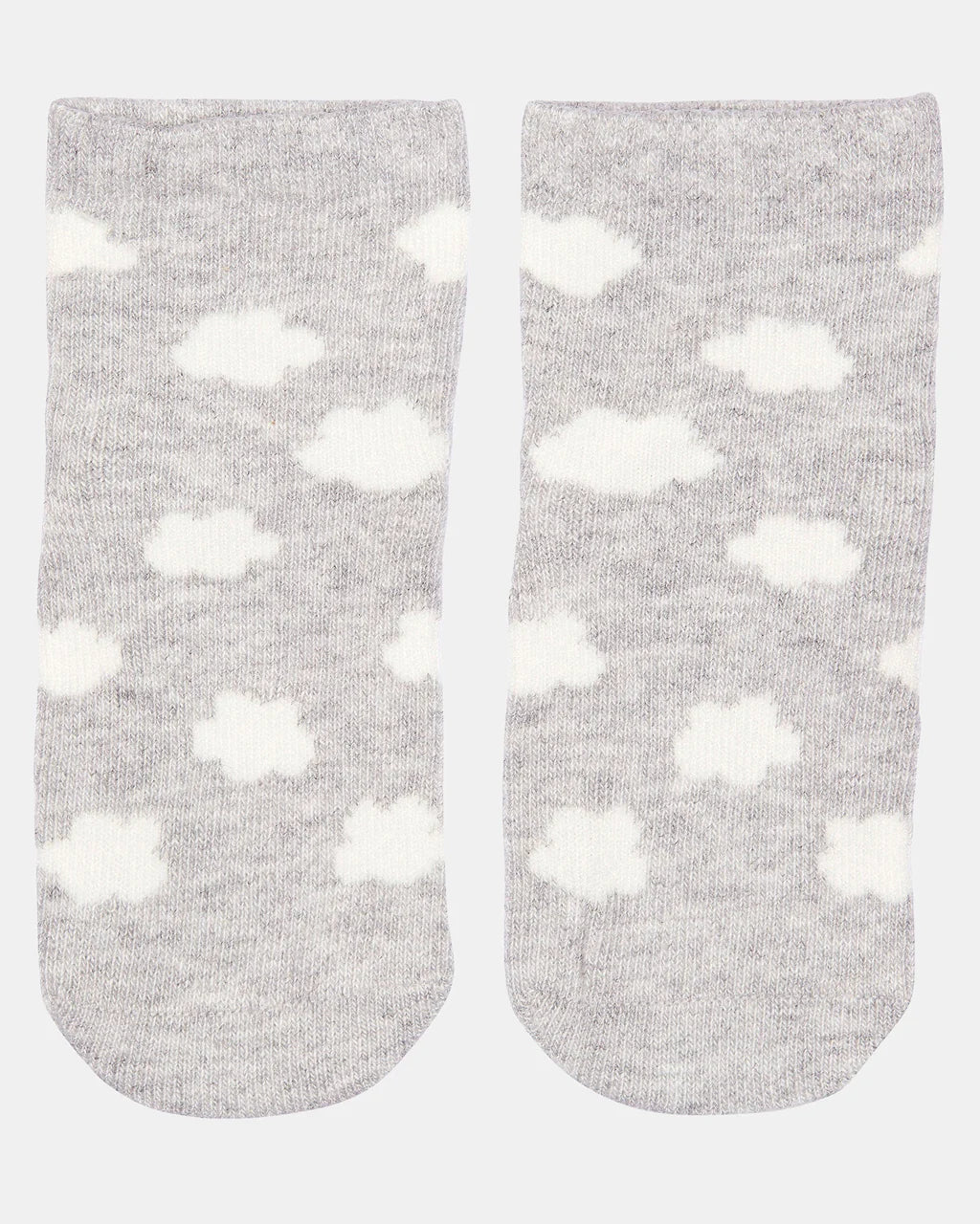 Toshi Organic Socks Ankle Jacquard - Clouds