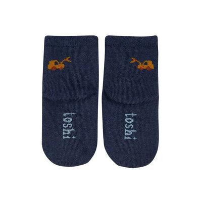 Toshi Organic Socks Ankle Jacquard - Earthmover