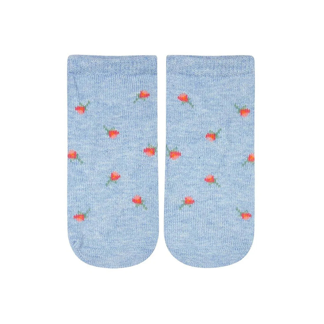 Toshi Organic Socks Ankle Jacquard - Skyla