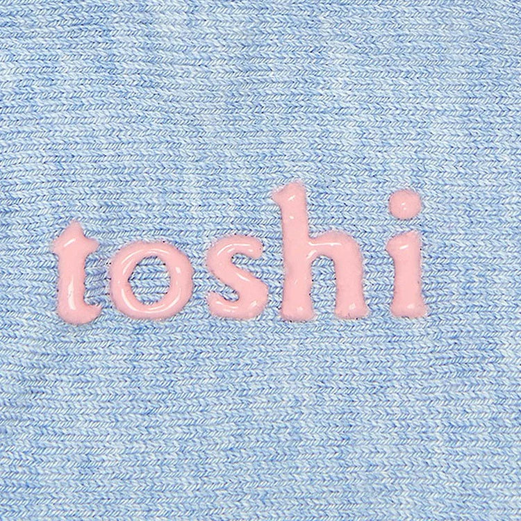 Toshi Organic Socks Ankle Jacquard - Skyla