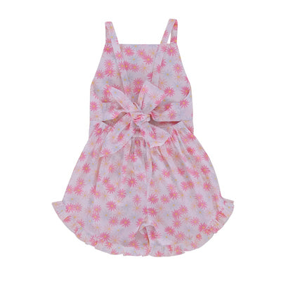 Peggy Moon Jumpsuit - Betsy Daisy Floral Print