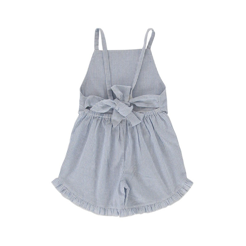 Peggy Moon Jumpsuit - Blue Stripe