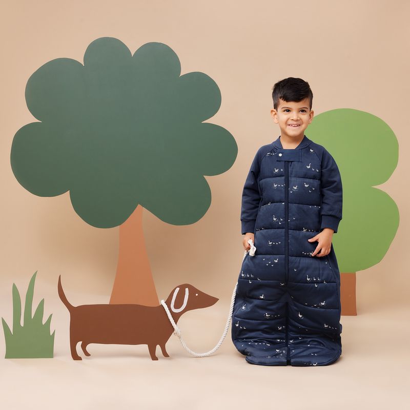 ergoPouch Australia Sleep Suit Bag 3.5 TOG - Lucky Ducks