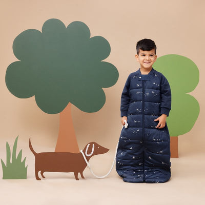 ergoPouch Australia Sleep Suit Bag 3.5 TOG - Lucky Ducks
