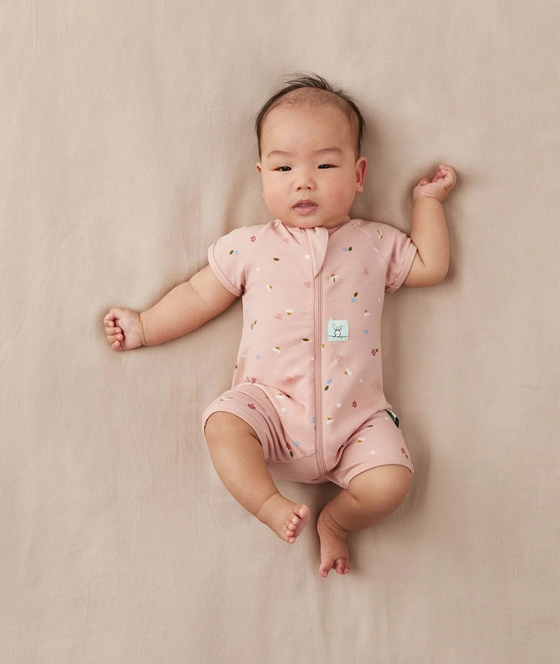 ergoPouch Australia Short Sleeve Layer 0.2 TOG - Daisies