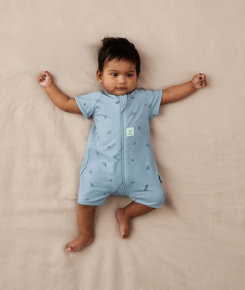 ergoPouch Australia Short Sleeve Layer 0.2 TOG - Dragonflies