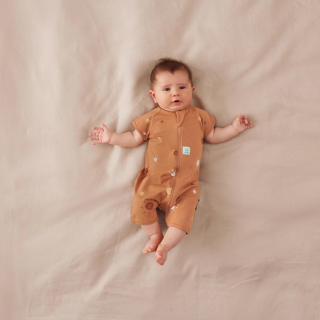 ergoPouch Australia Short Sleeve Layer 0.2 TOG - Sunny