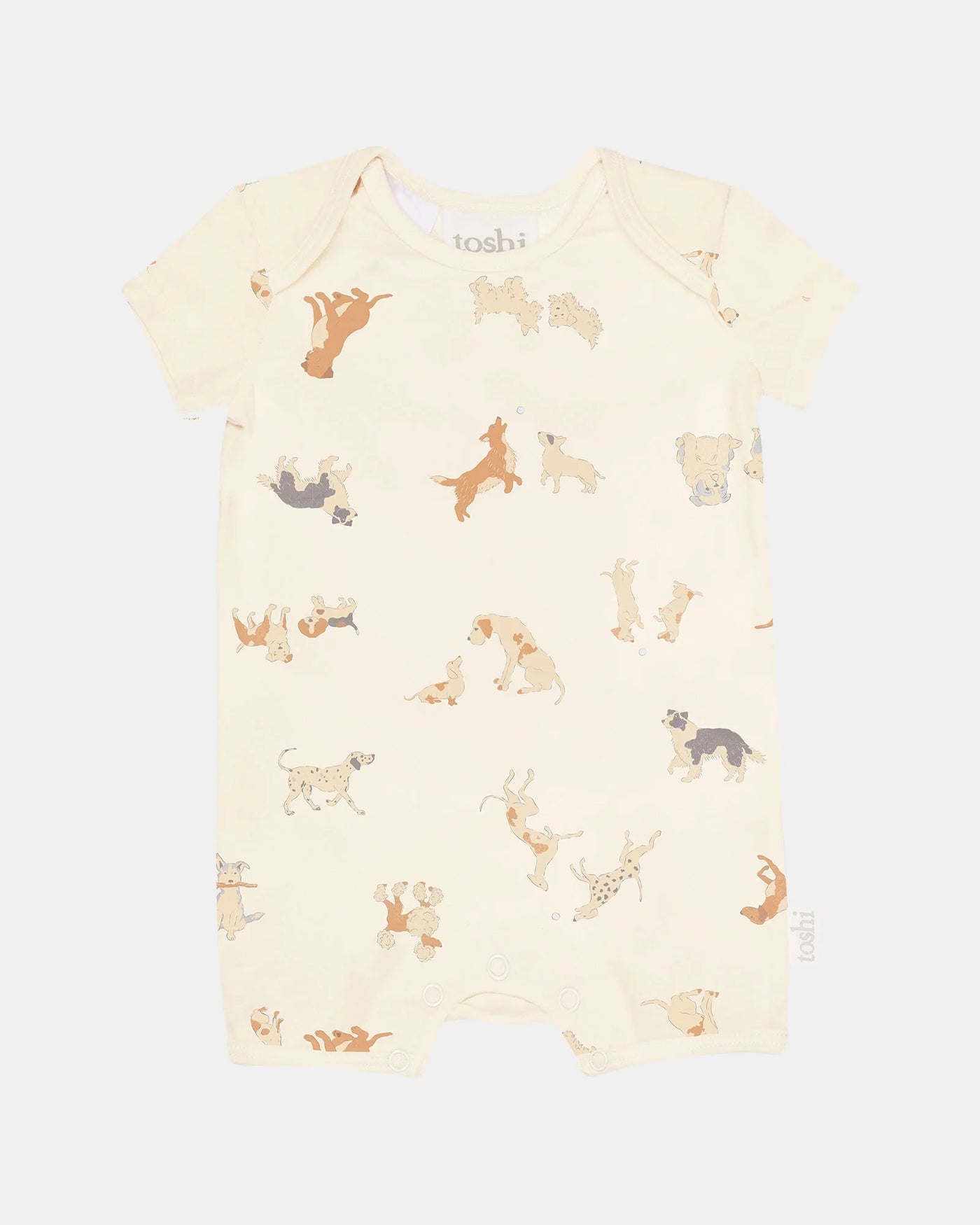 Toshi Onesie Short Sleeve Classic - Puppy Love