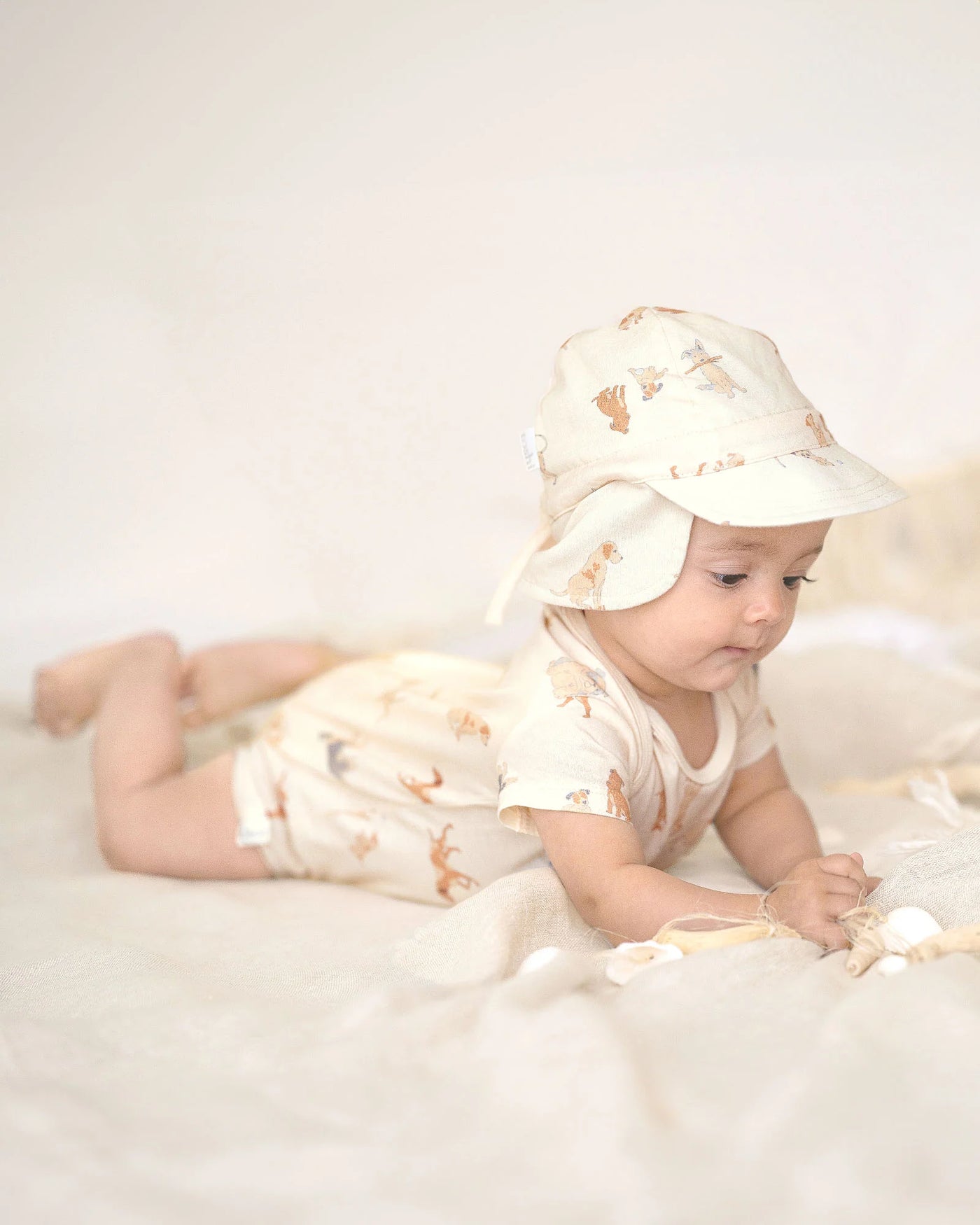 Toshi Onesie Short Sleeve Classic - Puppy Love