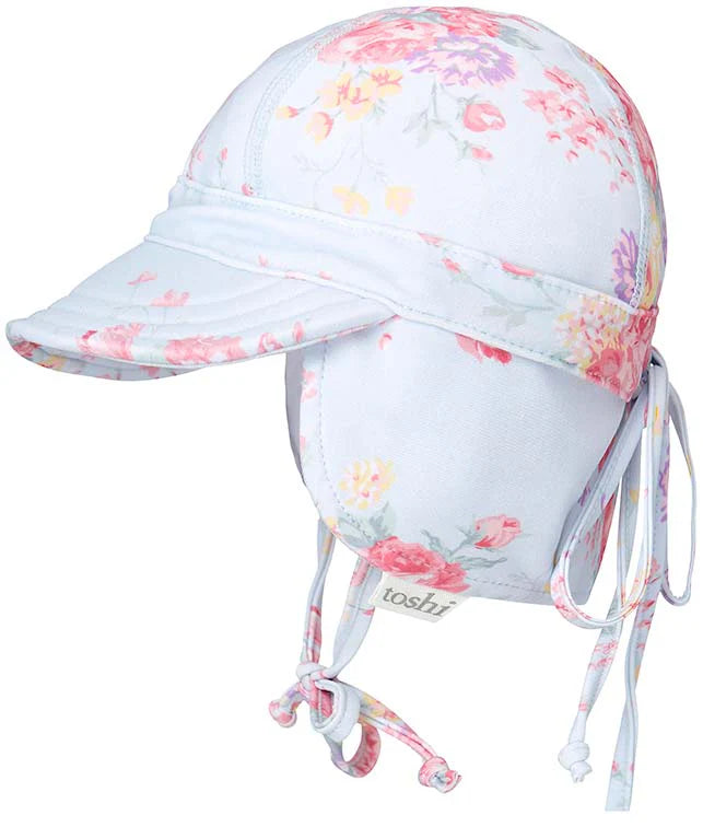 Toshi Swim Flap Cap - Celeste