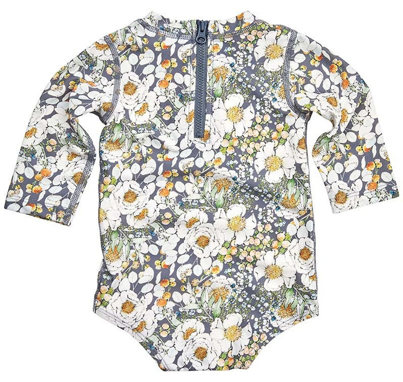 Toshi Swim Onesie Long Sleeve - Claire