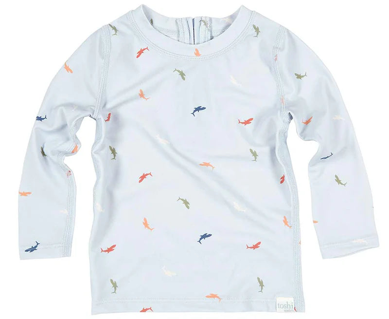 Toshi Swim Rashie Long Sleeve - Sharks