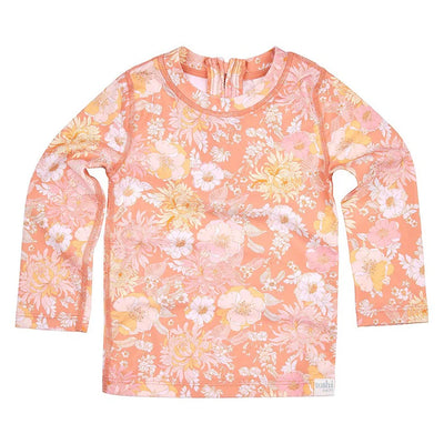Toshi Swim Rashie Long Sleeve - Tea Rose