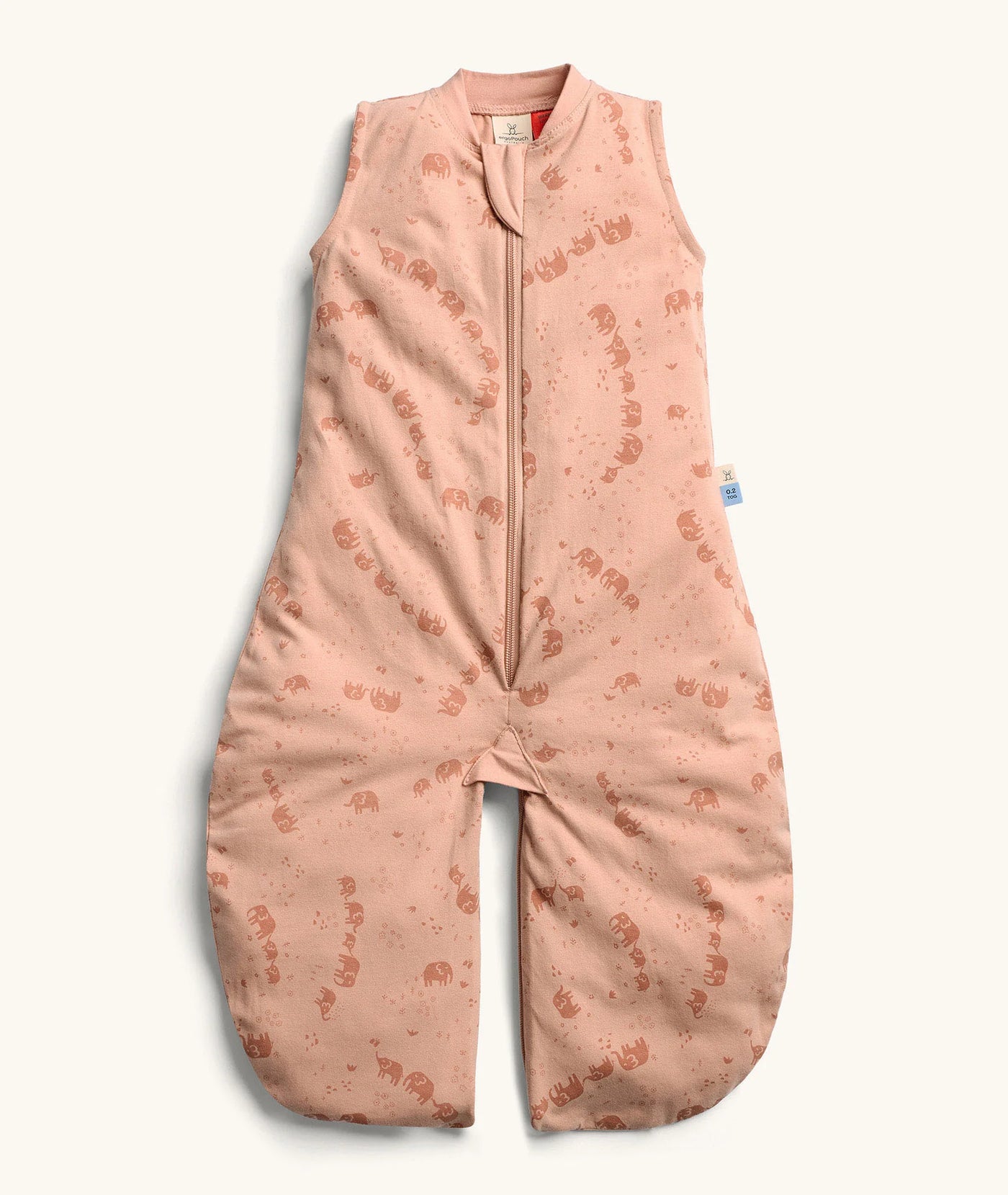 ergoPouch Australia Sleep Suit Bag 0.2 TOG - Elephant Parade