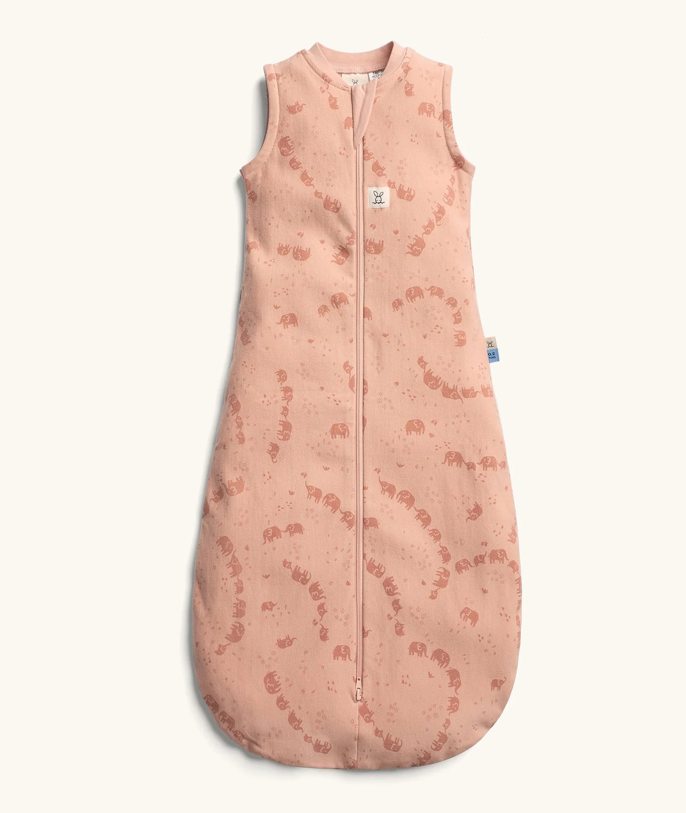 ergoPouch Australia Jersey Sleeping Bag 1.0 TOG - Elephant Parade