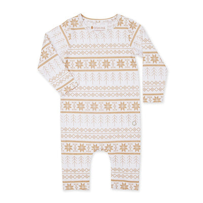 Texas Oak Saint Bodysuit - Snowflake Print