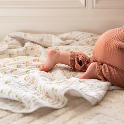 Aden and Anais Muslin Dream Blanket - Country Floral