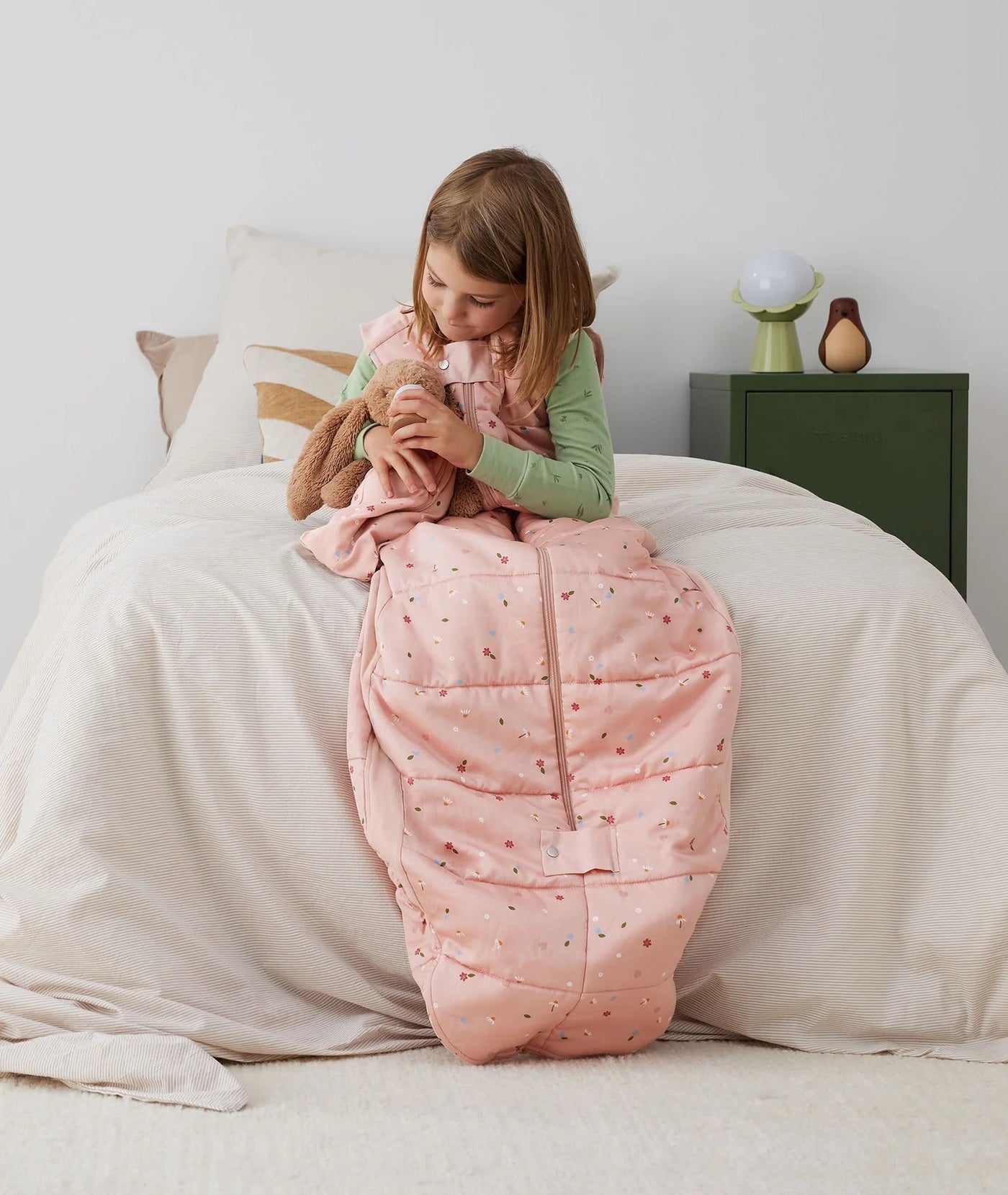 ergoPouch Australia Premium Sleeping Bag 2.5 TOG - Daisies