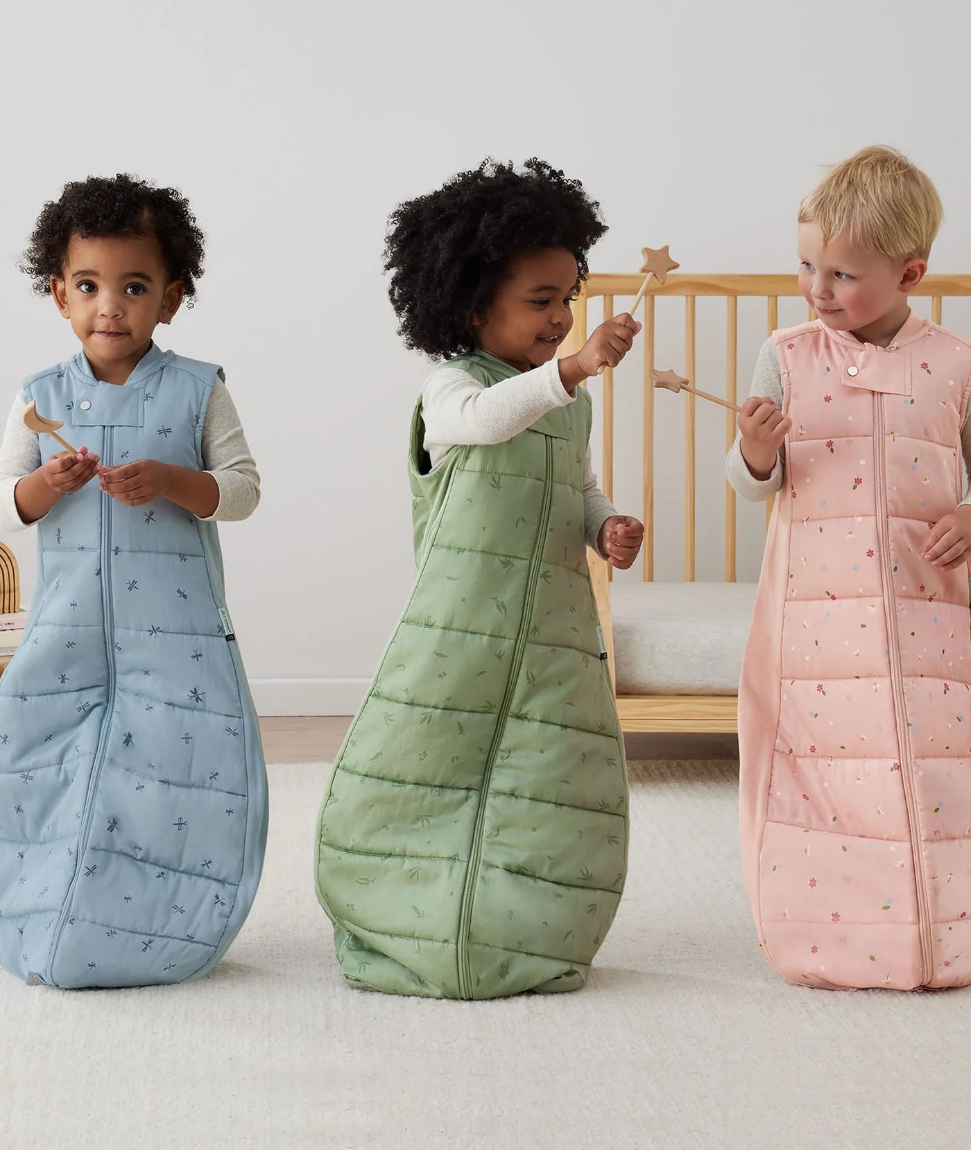 ergoPouch Australia Premium Sleeping Bag 2.5 TOG - Daisies
