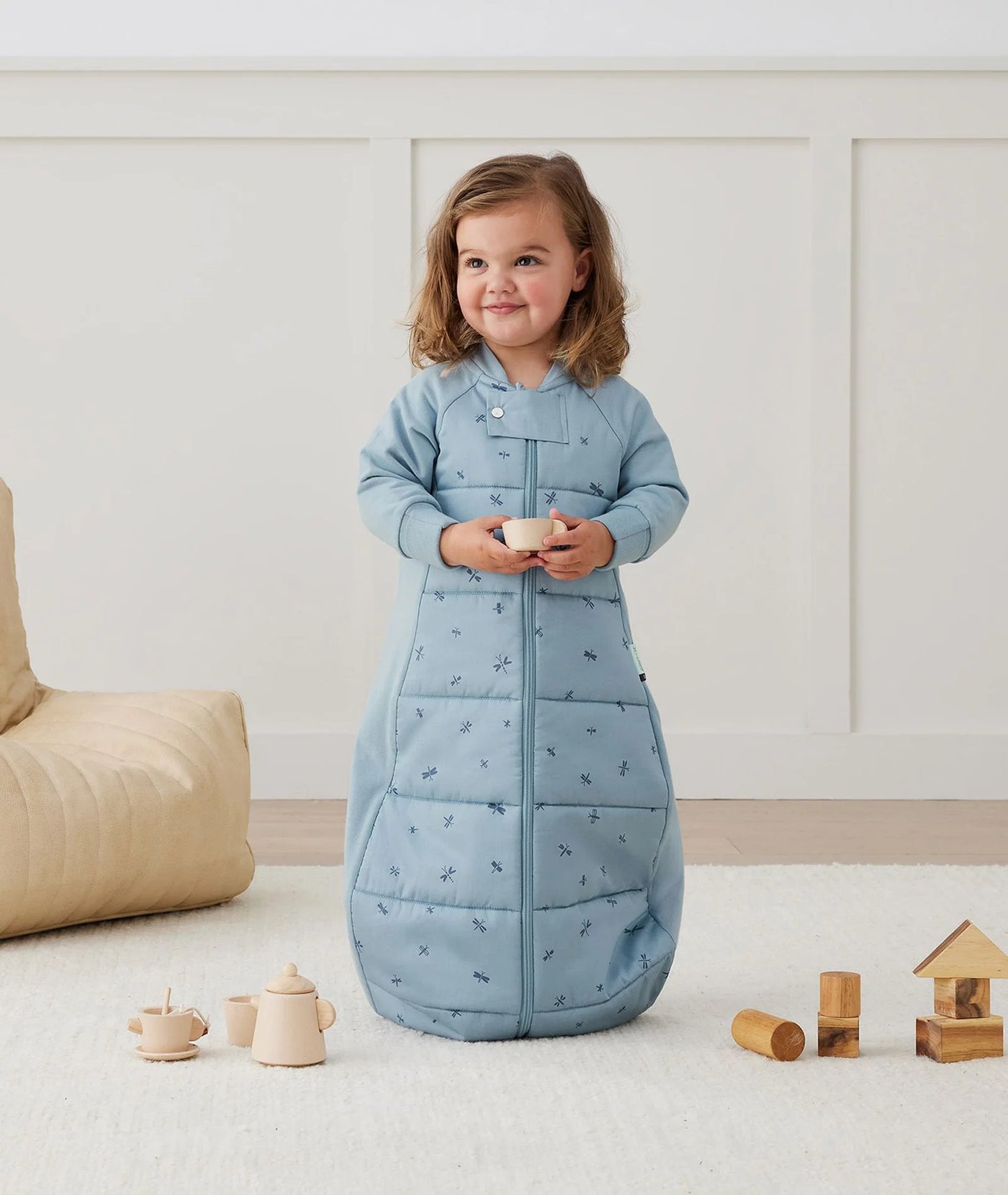 ergoPouch Australia Premium Sleeping Bag 3.5 TOG - Dragonflies