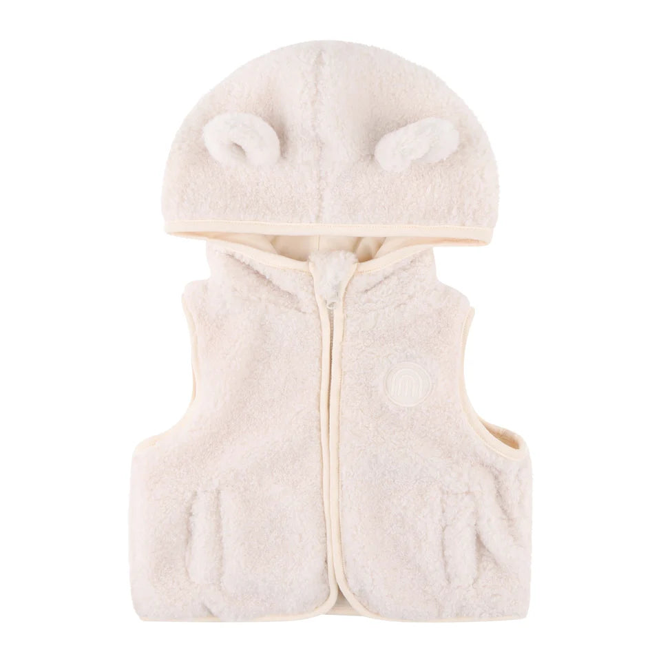 Kynd Baby Sherpa Vest - Oat