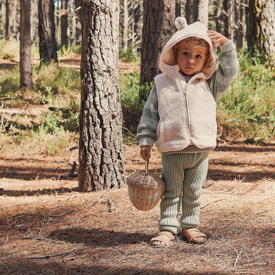 Kynd Baby Sherpa Vest - Oat