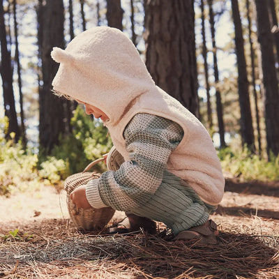 Kynd Baby Sherpa Vest - Oat