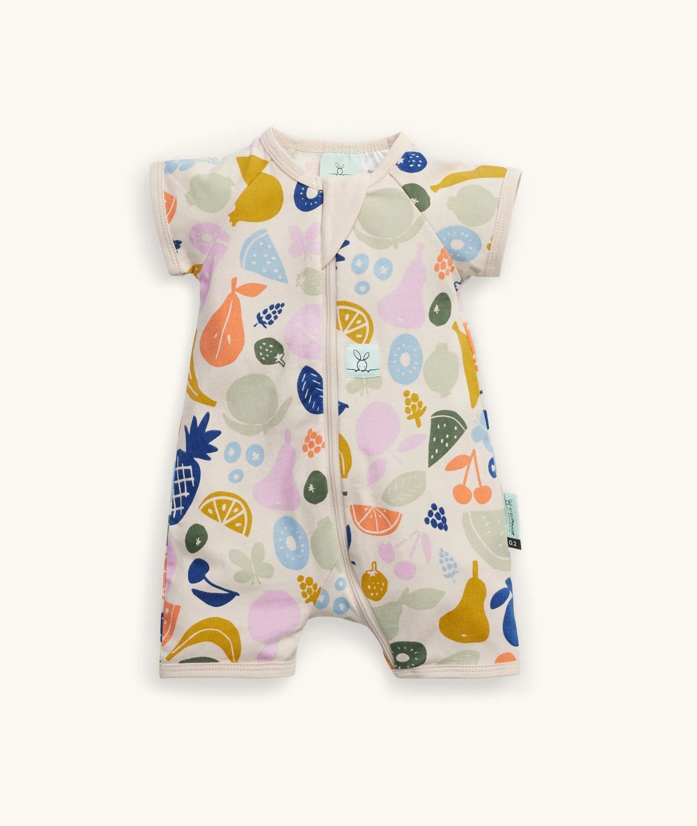 ErgoPouch Australia Short Sleeve Layers 0.2 TOG - Fruit Salad