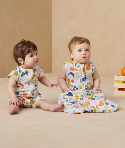 ErgoPouch Australia Short Sleeve Layers 0.2 TOG - Fruit Salad